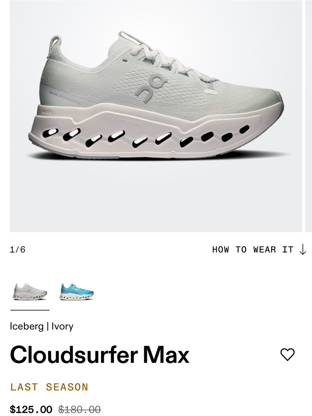 On Running Cloudnova Athletic Sneakers - White & Light Gray - Picture 2 of 7